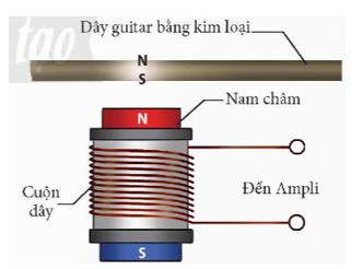 Đàn ghi ta điện và cuộn cảm ứng